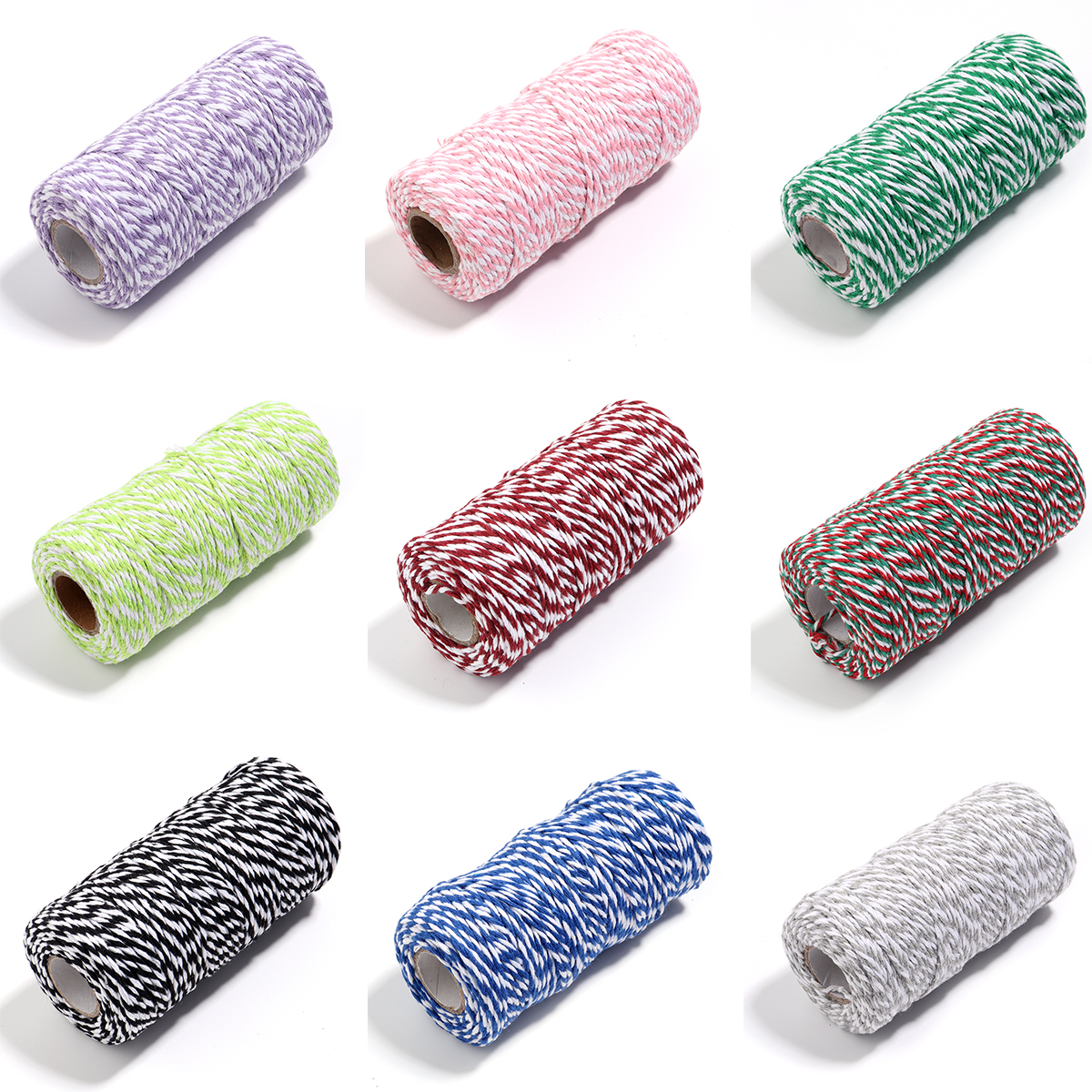 Art Craft Activity - 100M/Roll 2mm Bakers Twine String Cotton