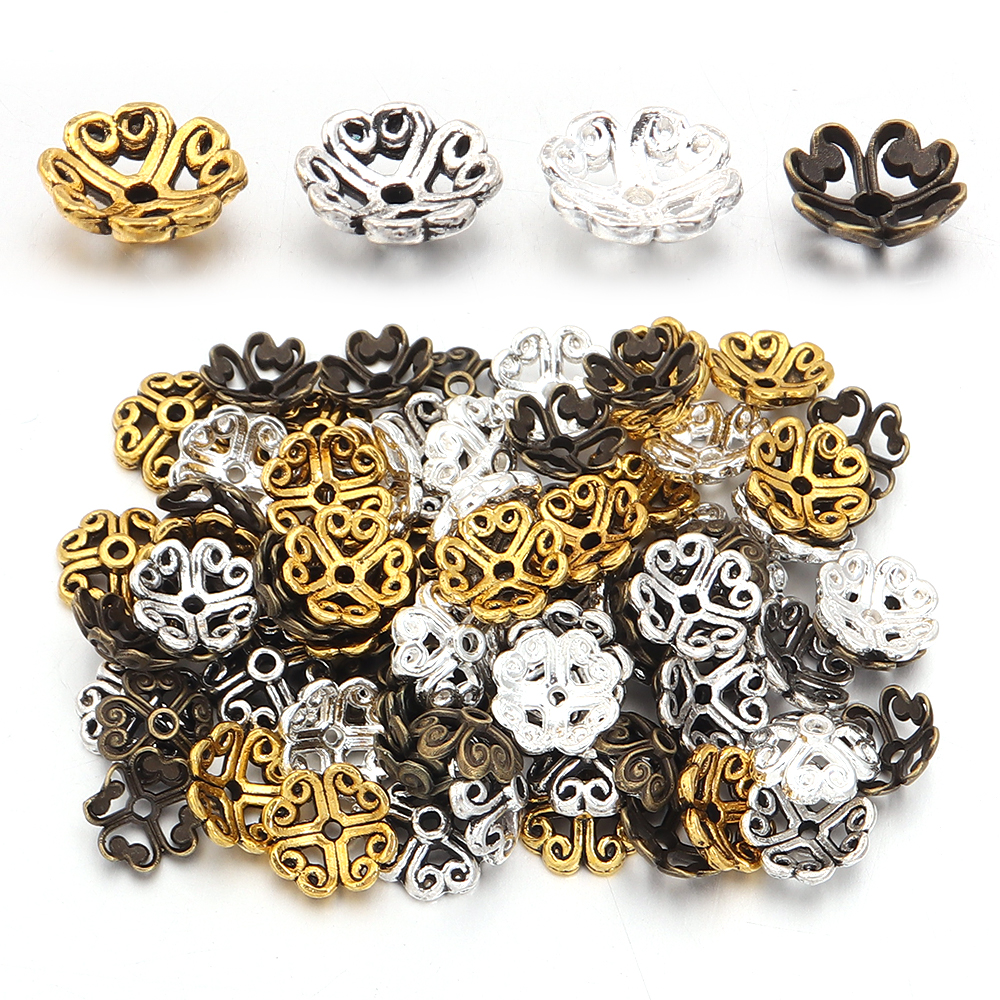 Art Craft Activity - 100pcs/lot Antique Silver Color Gold Leaf