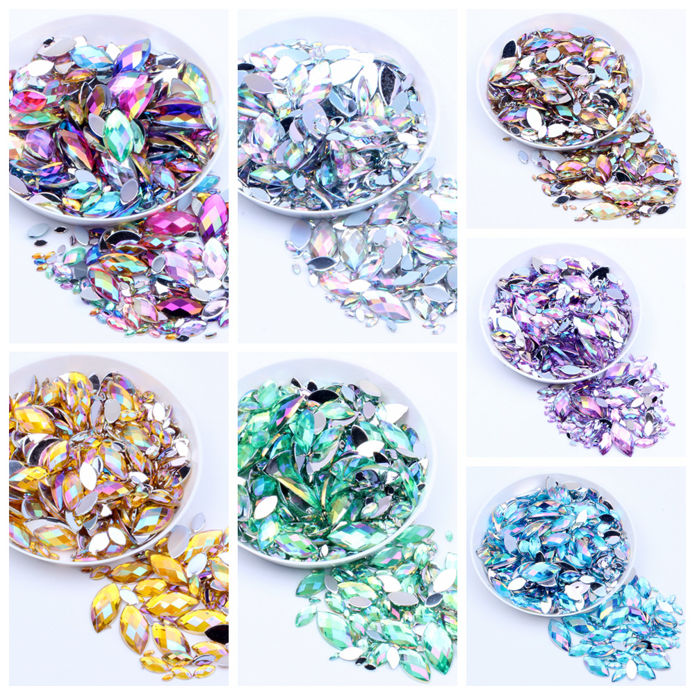 Art Craft Horse - Multi Size Acrylic Rhinestones Horse Eye