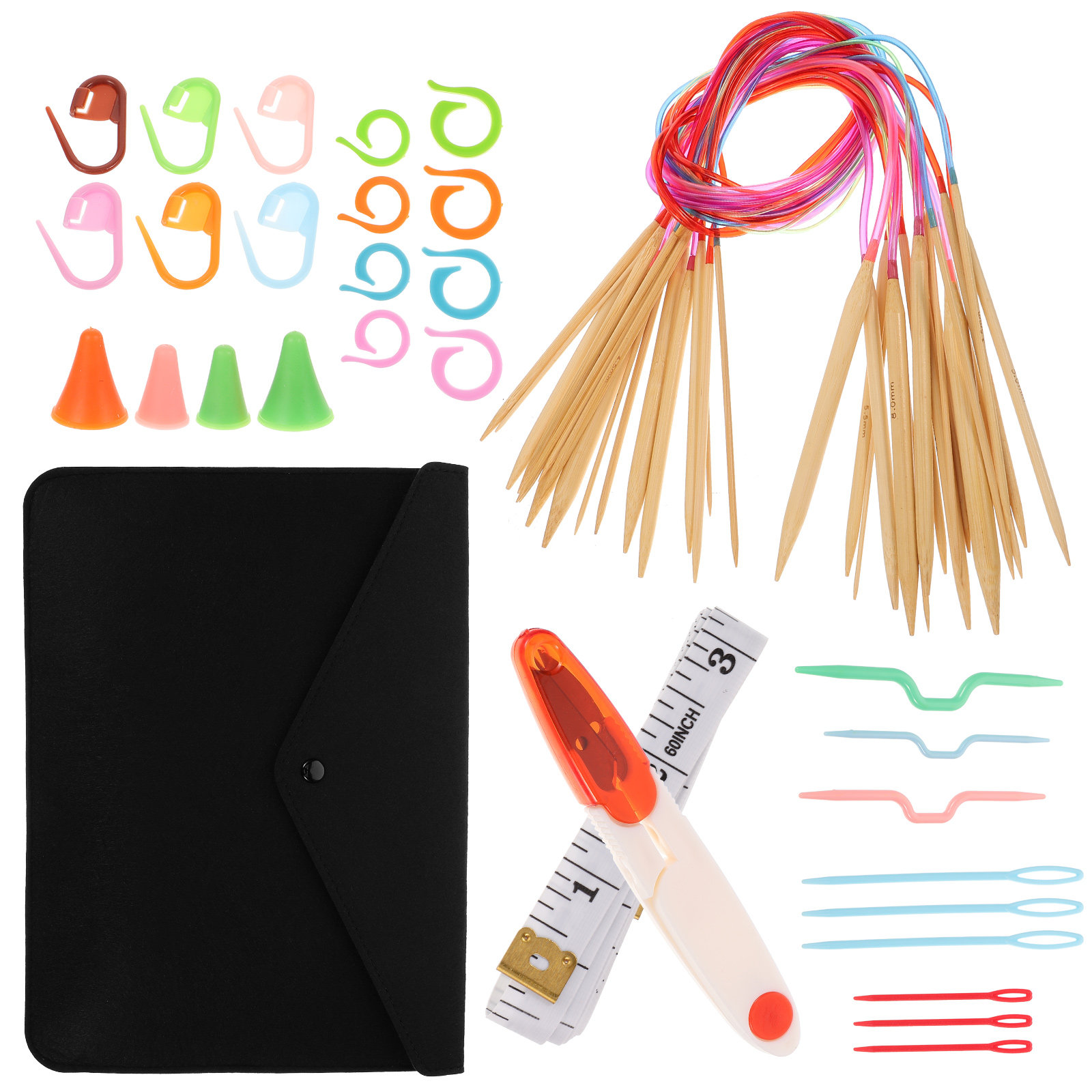 Crochet Hook Set - 1Set Yarn Crochet Hooks Professional Knitting