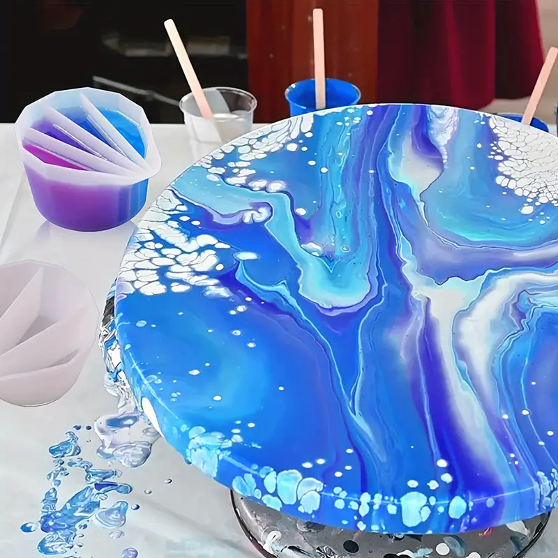 Split Cup For Paint Pouring,Re - Acrylic Pour Paint บทวิจารณ์และราคา