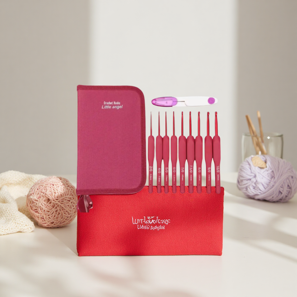 Soft Handle Crochet Hook Knitt - Crochet Hook Set บทวิจารณ์และราคา