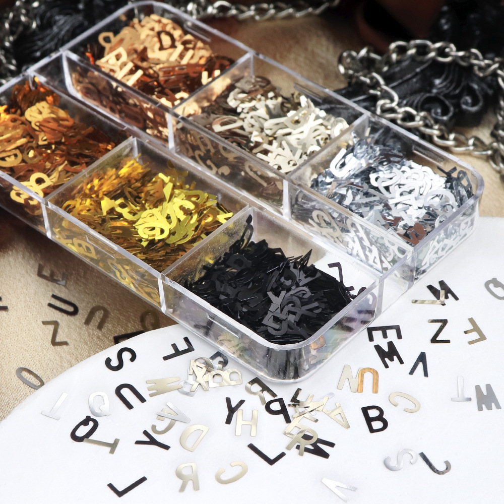 6-Grid Box Metallic Alphabet N - Art And Craft Letter Z บทวิจารณ์และราคา