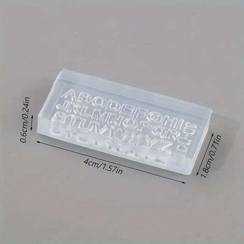3D Letter Nail Art Silicone Mo - Art And Craft Letter Z บทวิจารณ์และราคา