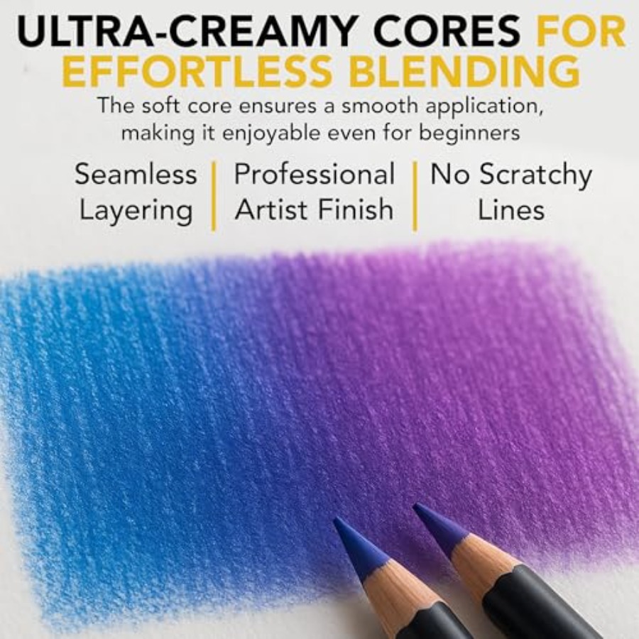 120 Coloring Pencils Zipper-Ca - Colored Pencil Professional บทวิจารณ์และราคา