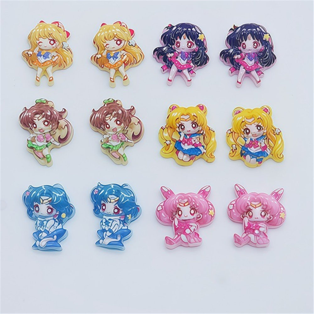 20Pcs Resin Mini Sailor Moon U - Tv Art And Craft บทวิจารณ์และราคา