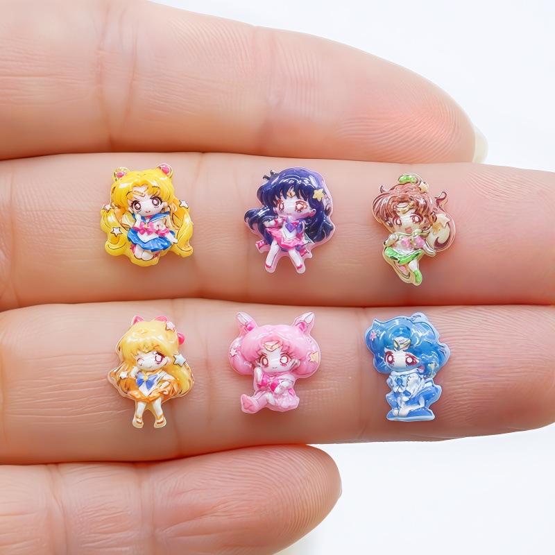 20Pcs Resin Mini Sailor Moon U - Tv Art And Craft บทวิจารณ์และราคา