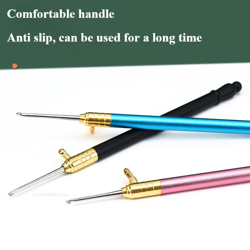 11Pcs/Set Interchangeable Croc - Crochet Hook Set บทวิจารณ์และราคา