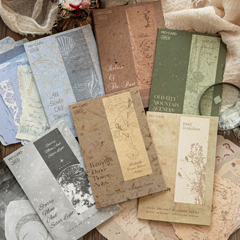 20-Sheet Retro Art Collage Bas - Art Craft Journals บทวิจารณ์และราคา