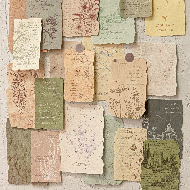 20-Sheet Retro Art Collage Bas - Art Craft Journals บทวิจารณ์และราคา