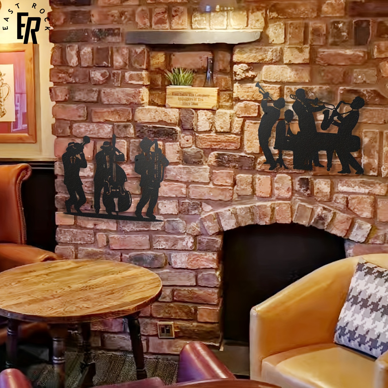 Metal Musician Silhouette Wall - Art Craft Bar บทวิจารณ์และราคา
