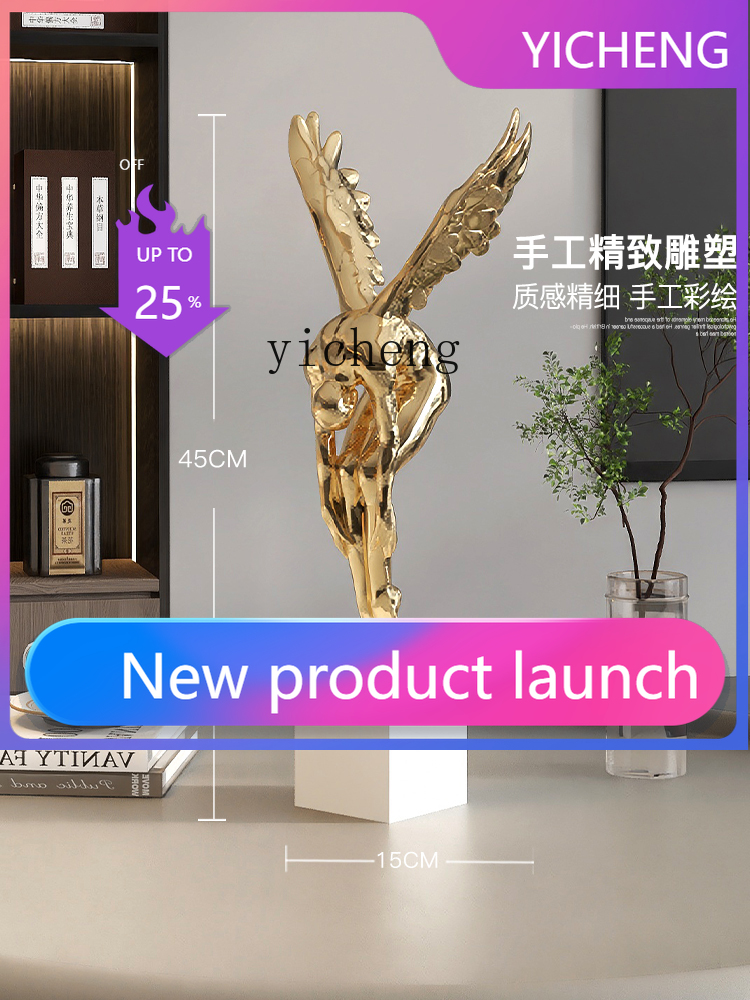 LYY  Abstract Art Figure Deskt - Tv Art And Craft บทวิจารณ์และราคา