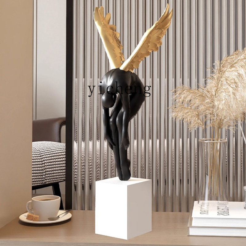 LYY  Abstract Art Figure Deskt - Tv Art And Craft บทวิจารณ์และราคา