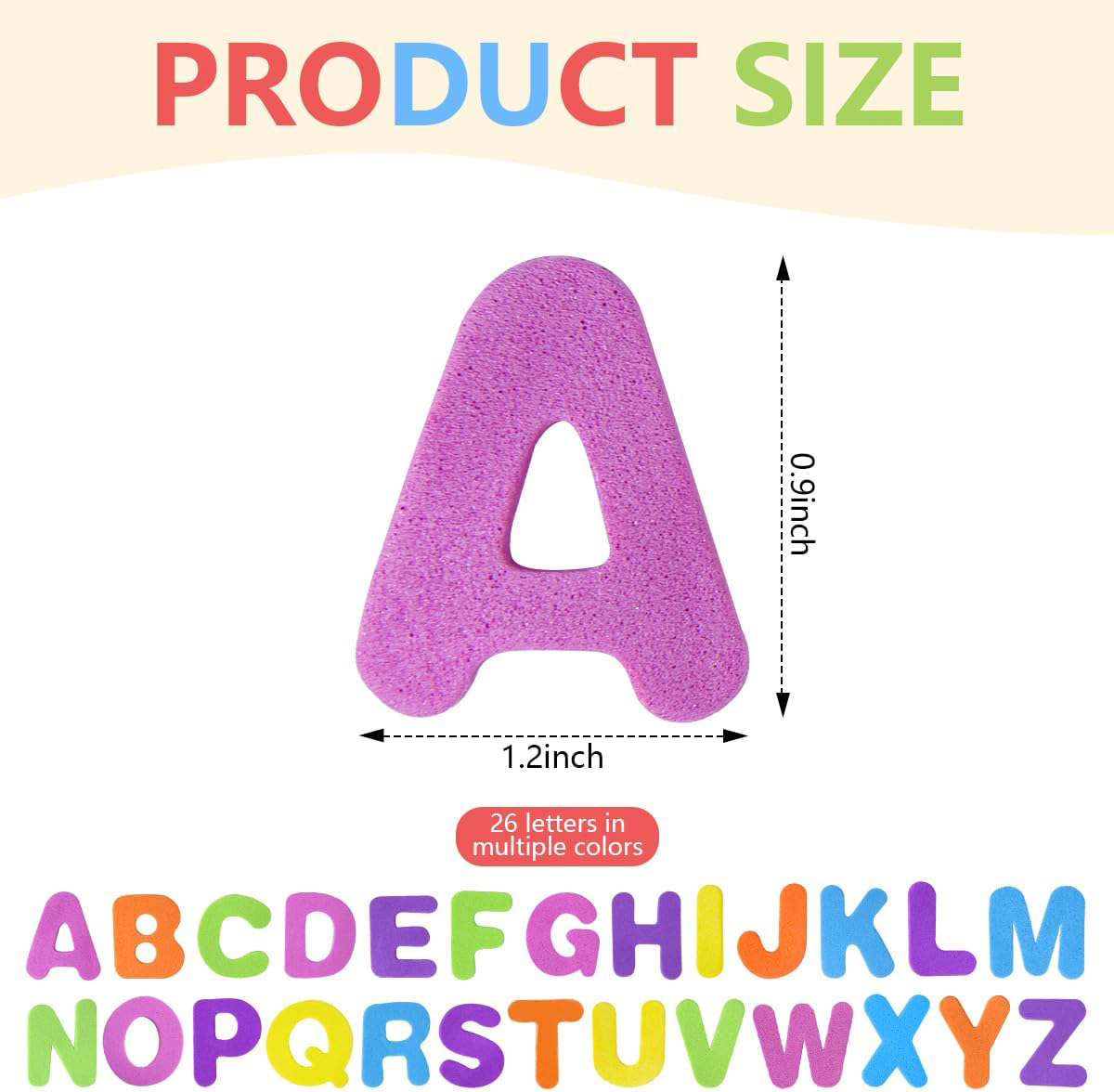 156-468pcs Foam Letter Sticker - Art And Craft Letter Z บทวิจารณ์และราคา