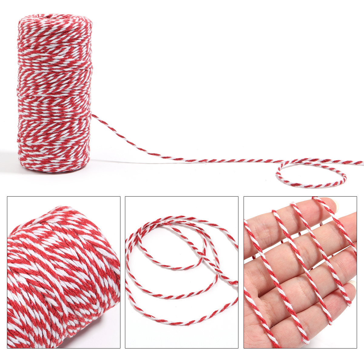 100M/Roll 2mm Bakers Twine Str - Art Craft Activity บทวิจารณ์และราคา