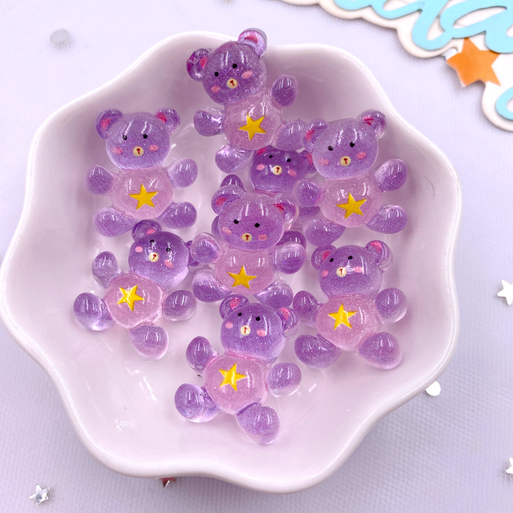 20Pcs Resin Glitter Kawaii Col - Tv Art And Craft บทวิจารณ์และราคา