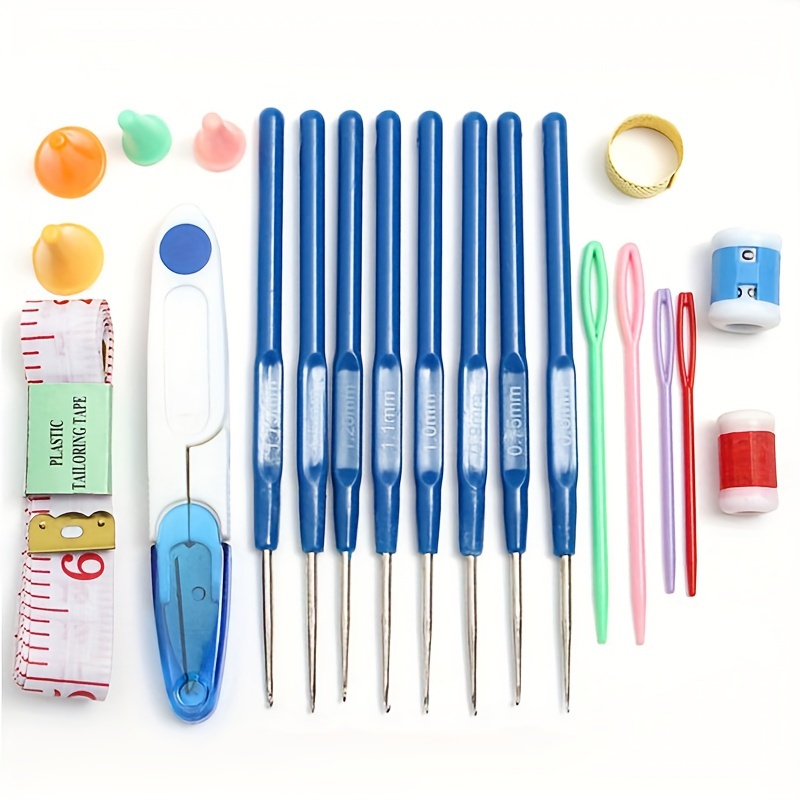 Crochet Hooks Set with Silicon - Crochet Hook Set บทวิจารณ์และราคา