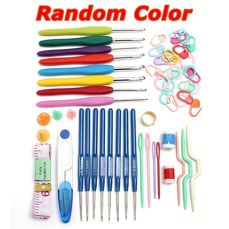 Crochet Hooks Set with Silicon - Crochet Hook Set บทวิจารณ์และราคา