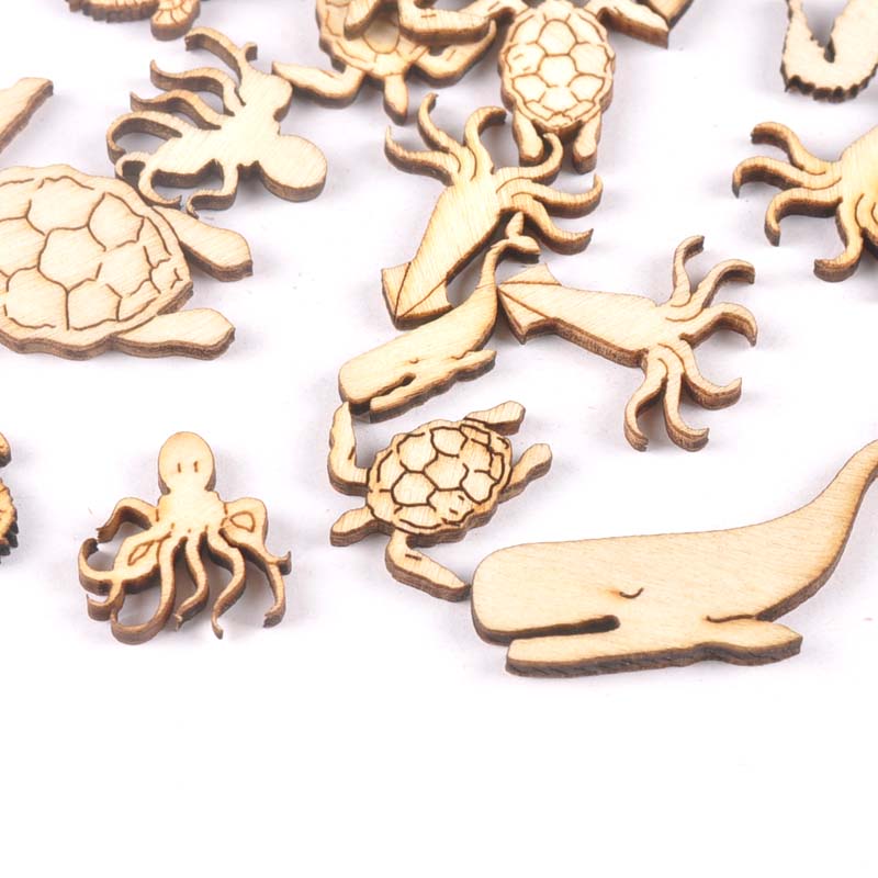 20Pcs 25-40mm Sea Turtle/horse - Art Craft Horse บทวิจารณ์และราคา