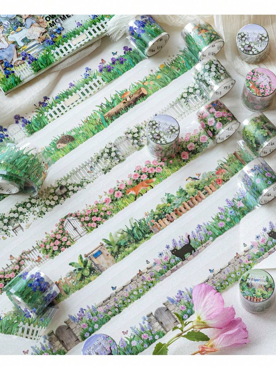 1pc Decorative Adhesive Tapes  - Art Craft Journals บทวิจารณ์และราคา