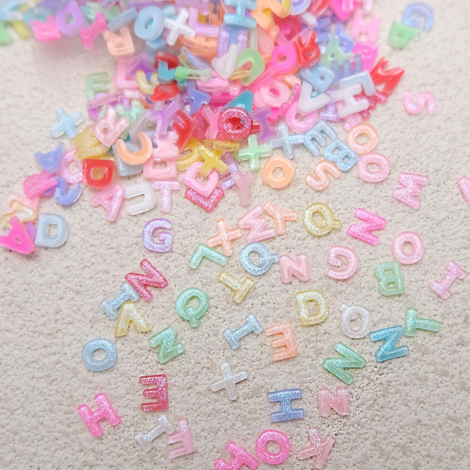 100Pcs 3D Colorful Letter Nail - Art And Craft Letter Z บทวิจารณ์และราคา
