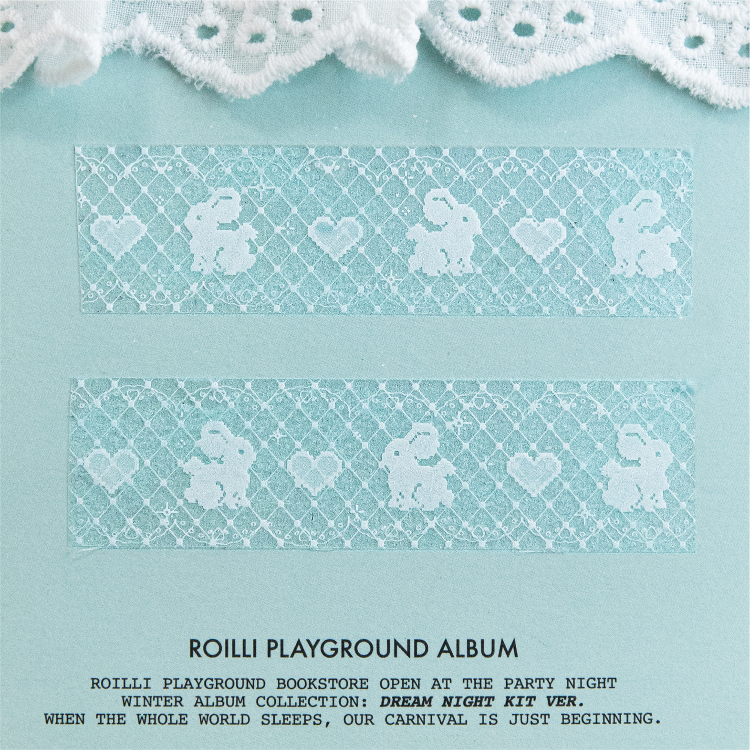 20/30mm*2m lace border PET Tap - Art Craft Journals บทวิจารณ์และราคา