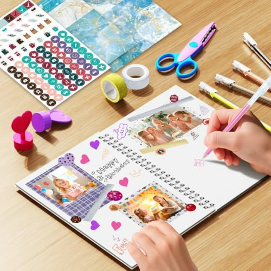 2-Pack DIY Journal Kit for Gir - Art Craft Ideas For Kids บทวิจารณ์และราคา