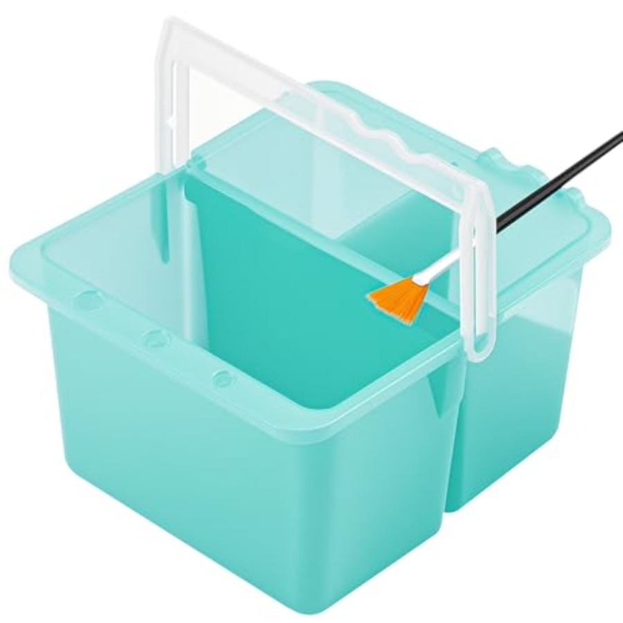 Brush Washing Bucket, Plastic  - Watercolor Brush Pen บทวิจารณ์และราคา