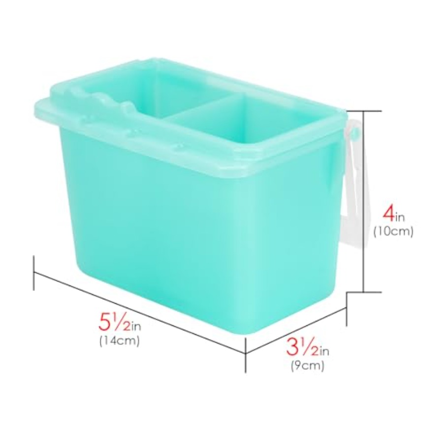 Brush Washing Bucket, Plastic  - Watercolor Brush Pen บทวิจารณ์และราคา