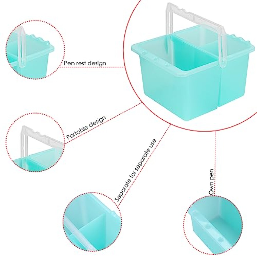 Brush Washing Bucket, Plastic  - Watercolor Brush Pen บทวิจารณ์และราคา