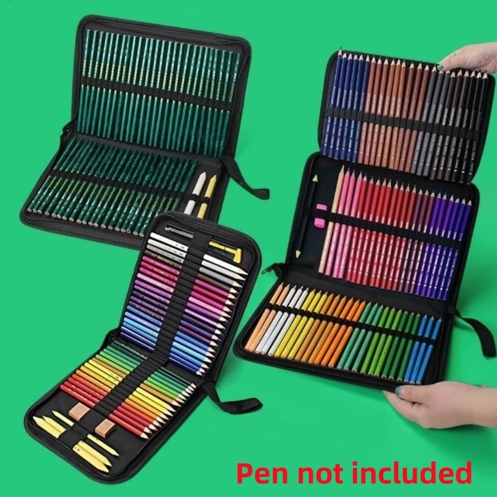 36/48/72 Hole Pen Curtain Blac - Colored Pencil Professional บทวิจารณ์และราคา