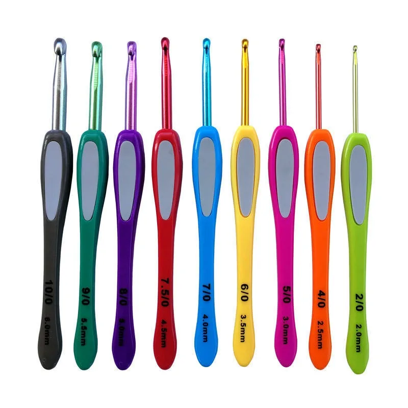 Color Soft Handle Crochet Tool - Crochet Hook Set บทวิจารณ์และราคา