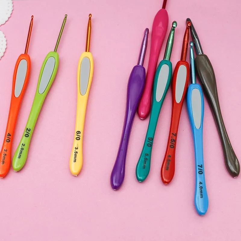 Color Soft Handle Crochet Tool - Crochet Hook Set บทวิจารณ์และราคา