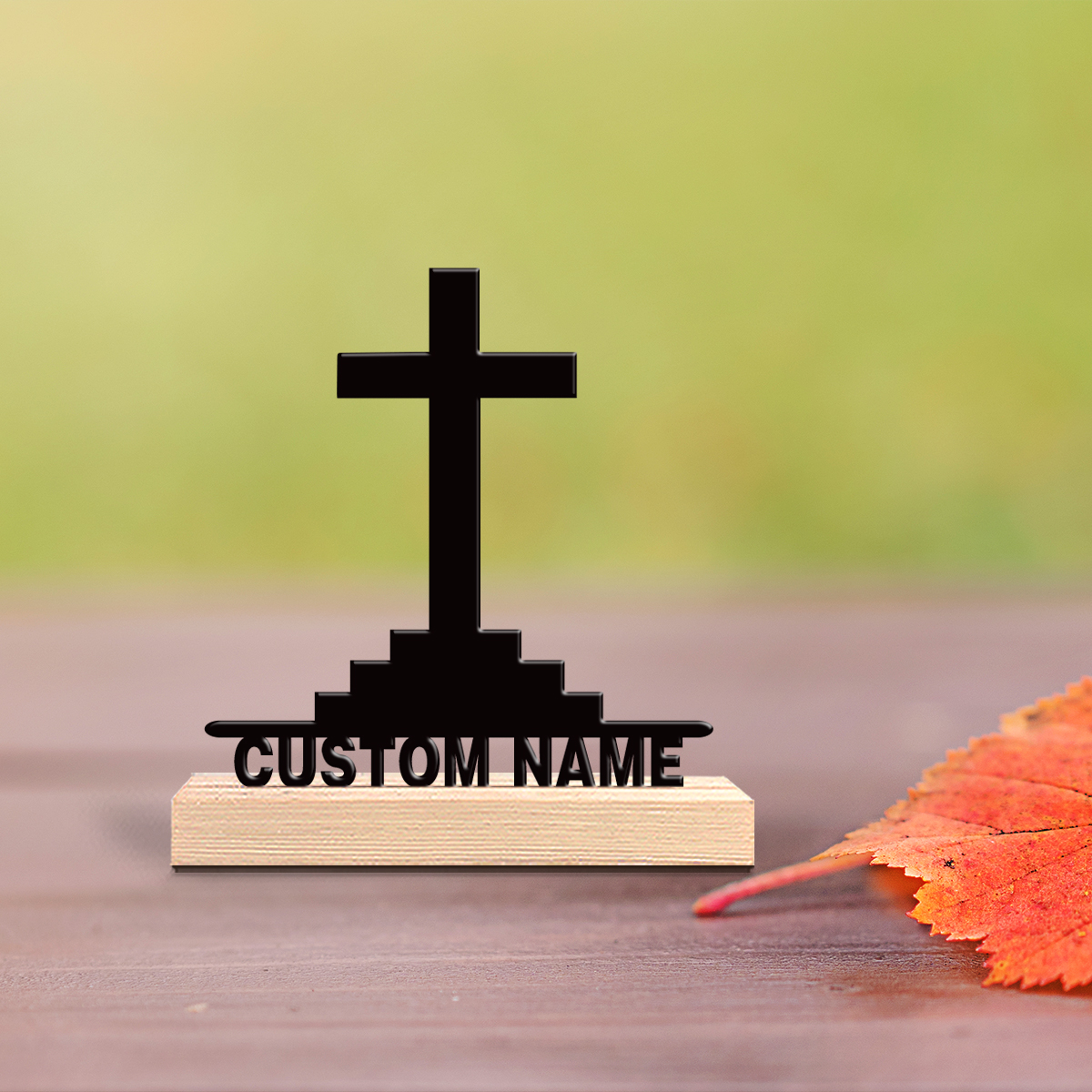 1pc Simple Holy Cross Custom T - Art Y Craft บทวิจารณ์และราคา