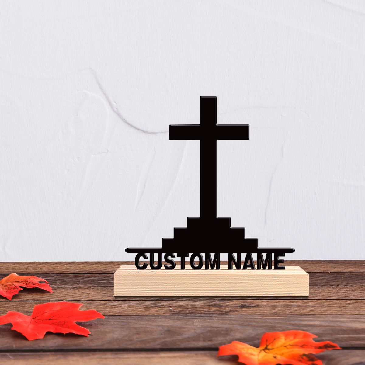 1pc Simple Holy Cross Custom T - Art Y Craft บทวิจารณ์และราคา