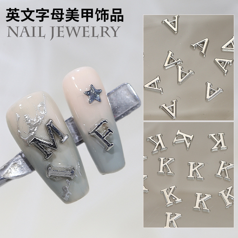 26Pcs 3D Silver Alphabet A-Z E - Art And Craft Letter Z บทวิจารณ์และราคา