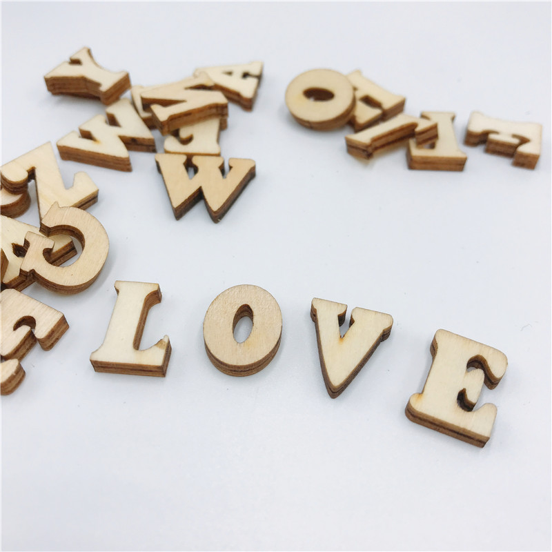 100/200/400PCS Mini Unfinished - Art And Craft Letter Z บทวิจารณ์และราคา
