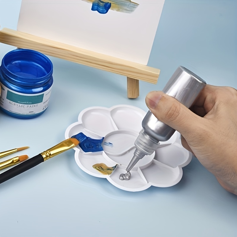 60ml Metallic Acrylic Paint Re - Acrylic Pour Paint บทวิจารณ์และราคา