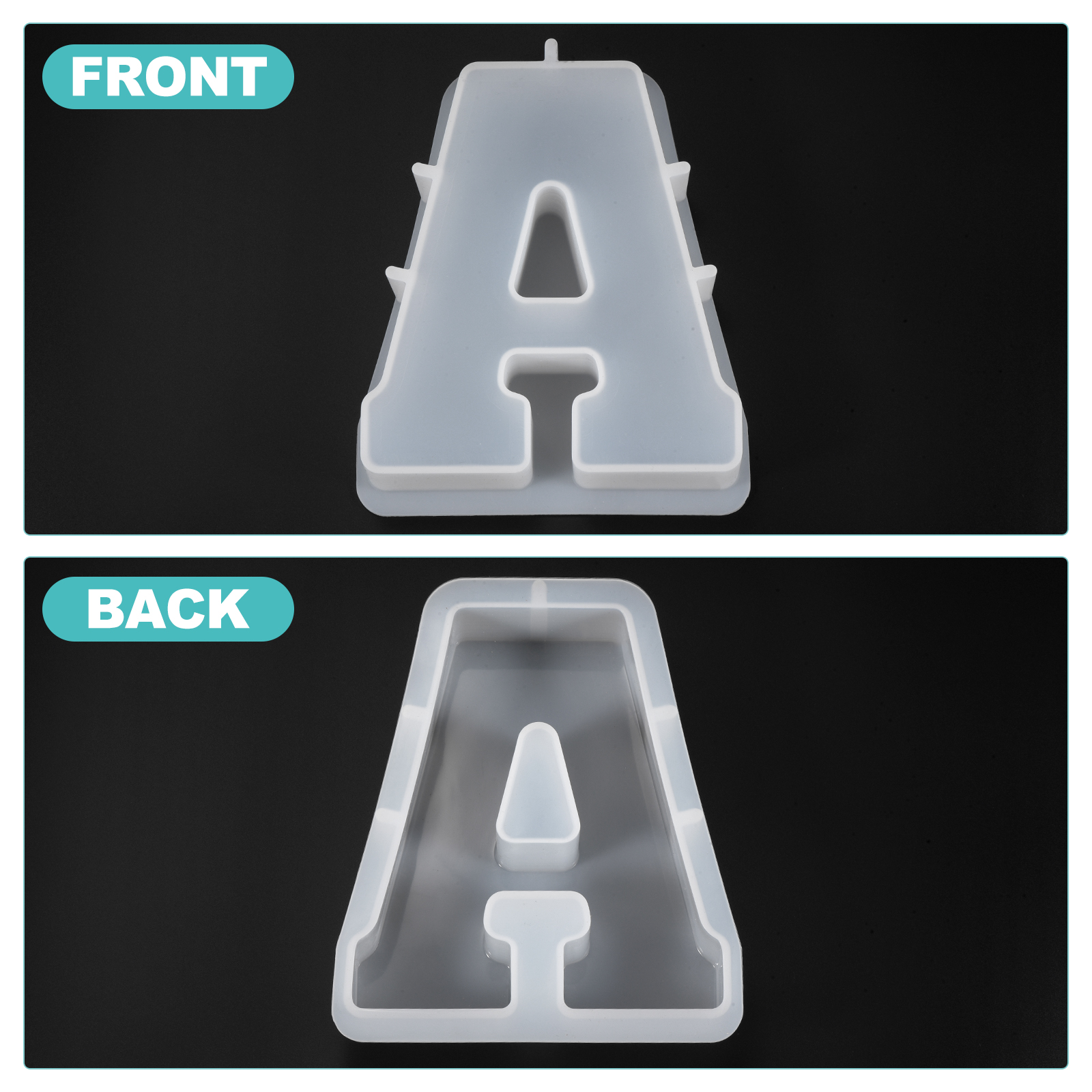 26Pcs Large Letter Resin Mold  - Art And Craft Letter Z บทวิจารณ์และราคา