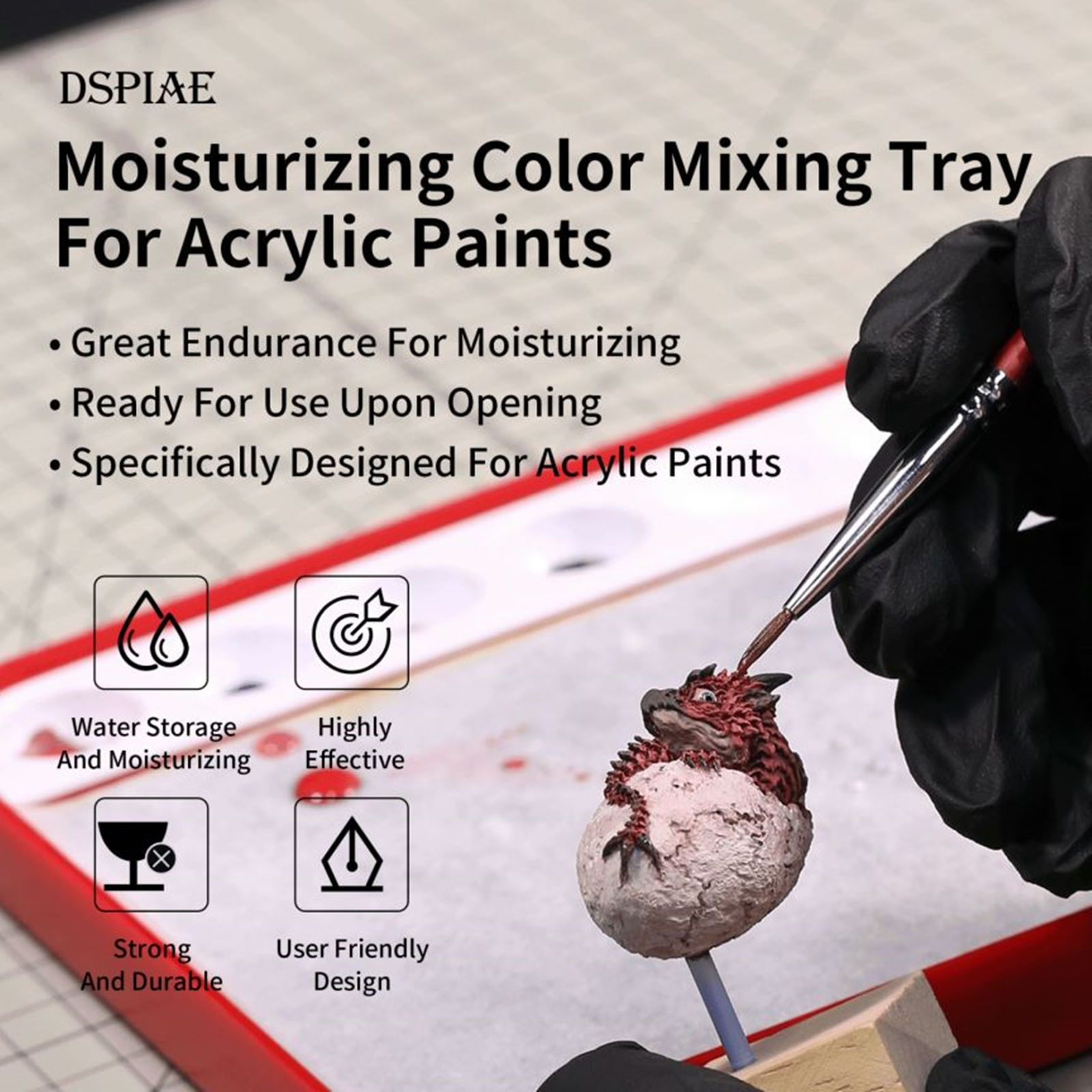 DSPIAE MP-01 PRO Moisturizing  - Acrylic Pour Paint บทวิจารณ์และราคา