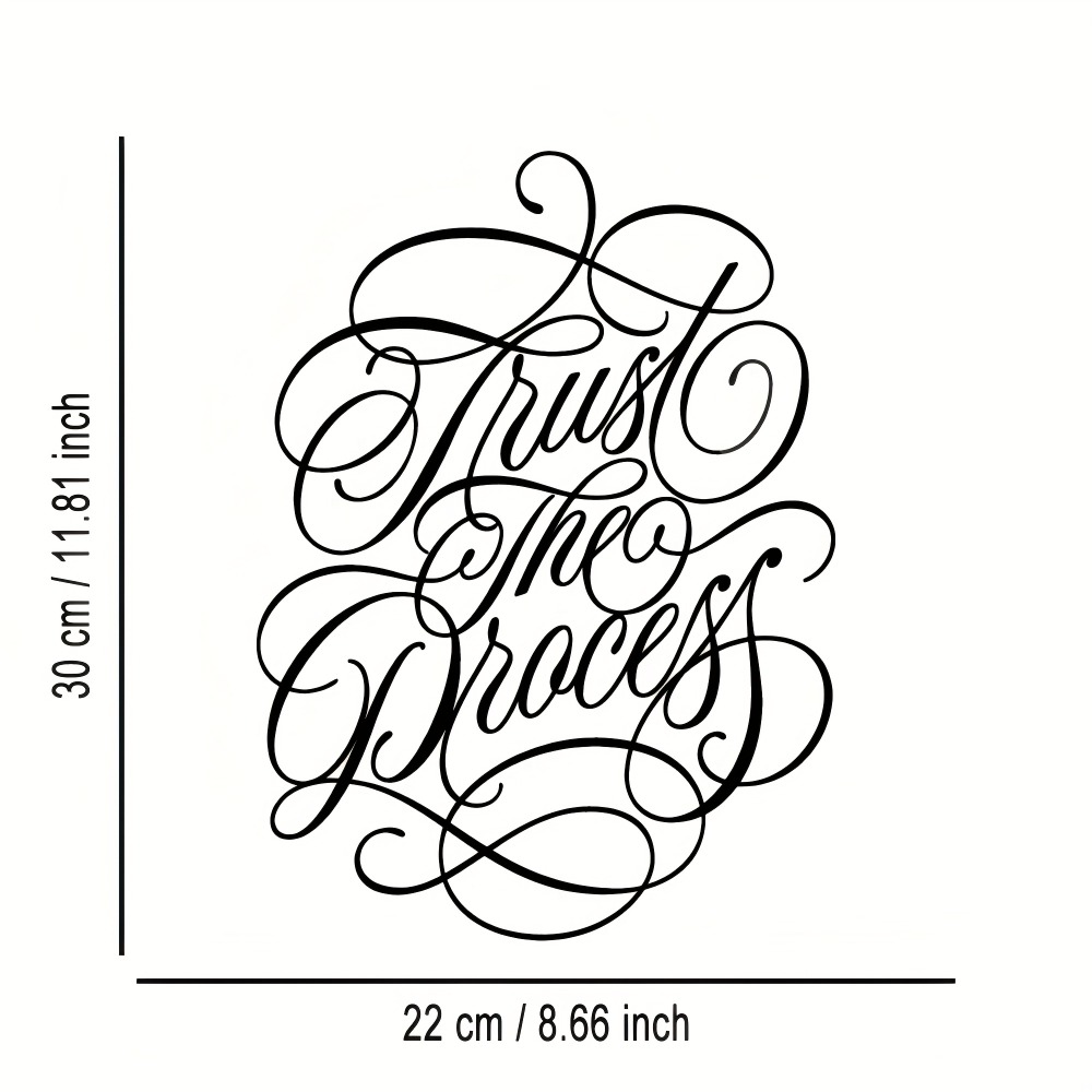 1pc Calligraphy Motto Phrase M - Art Craft Bar บทวิจารณ์และราคา