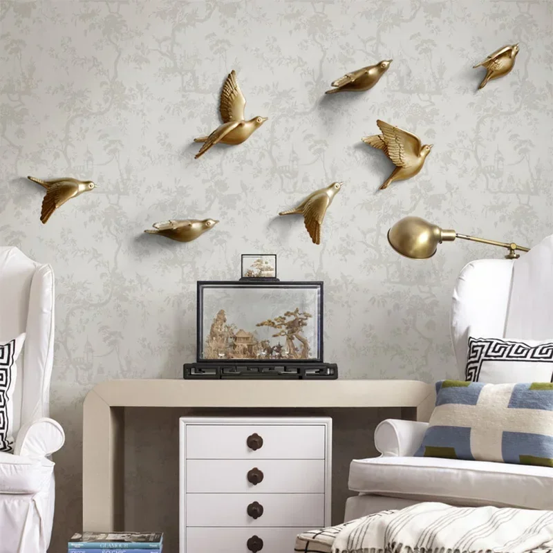 European Resin Birds Wall Hang - Tv Art And Craft บทวิจารณ์และราคา