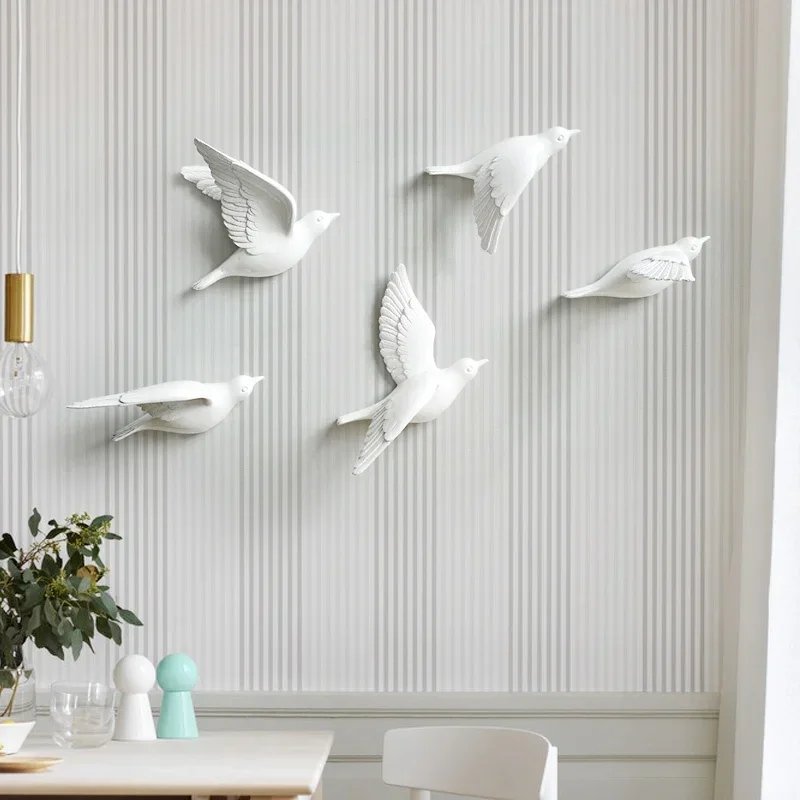 European Resin Birds Wall Hang - Tv Art And Craft บทวิจารณ์และราคา