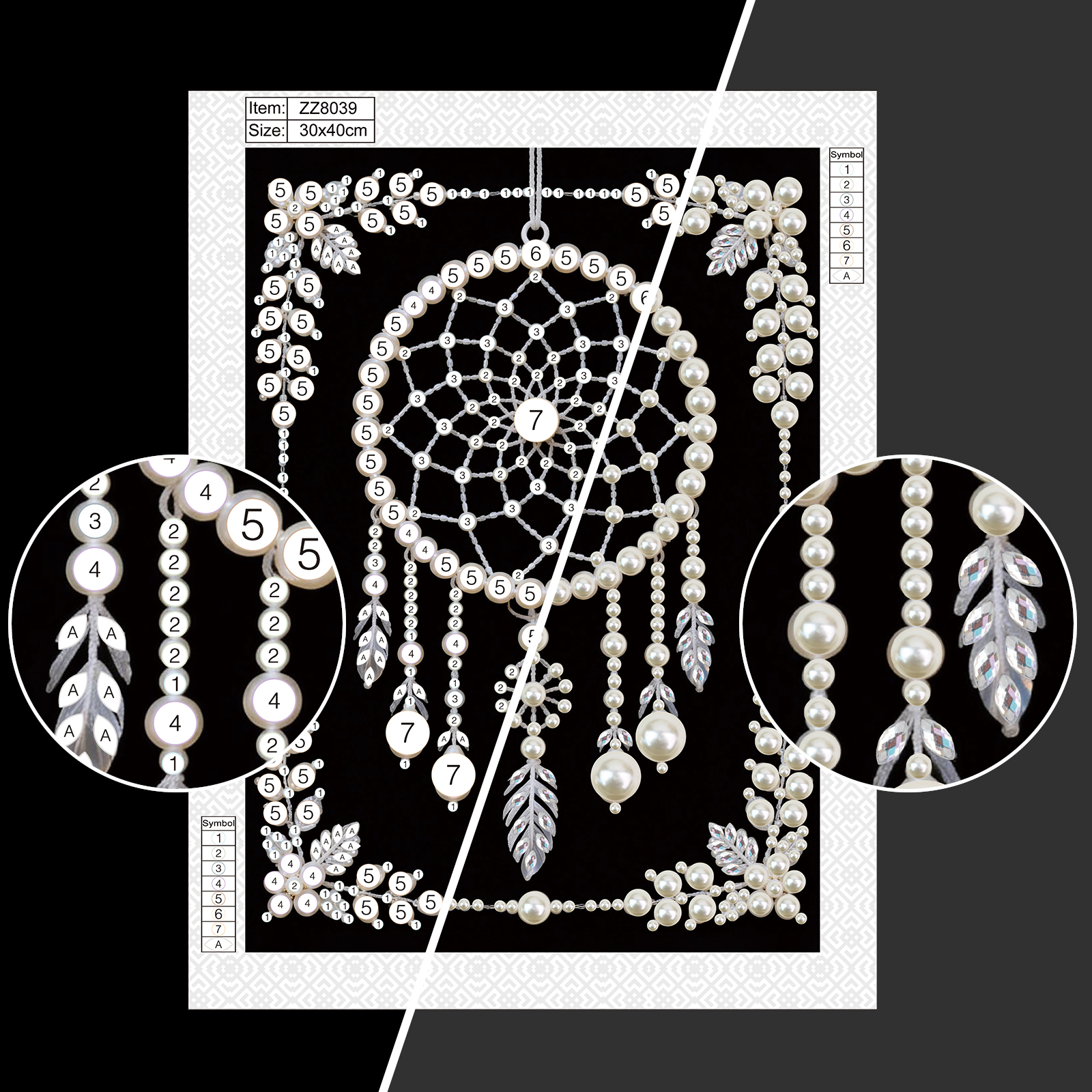 DIY Pearl Diamond Art Painting - Art Y Craft บทวิจารณ์และราคา