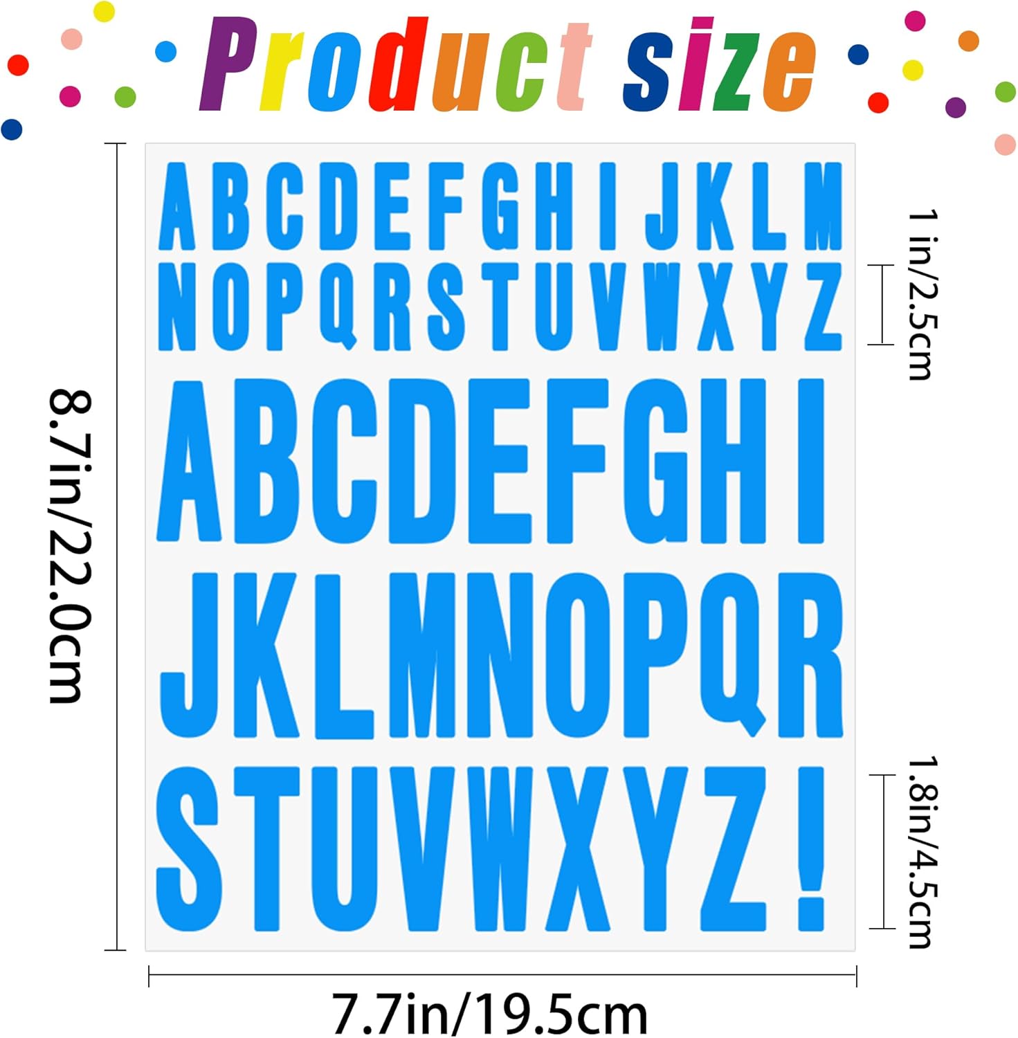 24 Sheets Letter Stickers for  - Art And Craft Letter Z บทวิจารณ์และราคา