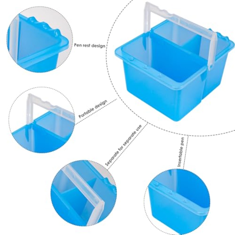 Brush Washing Bucket, Plastic  - Watercolor Brush Pen บทวิจารณ์และราคา