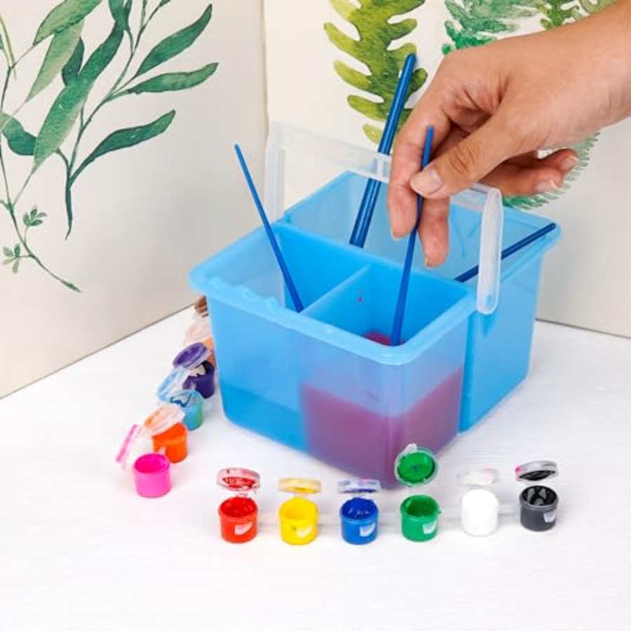 Brush Washing Bucket, Plastic  - Watercolor Brush Pen บทวิจารณ์และราคา