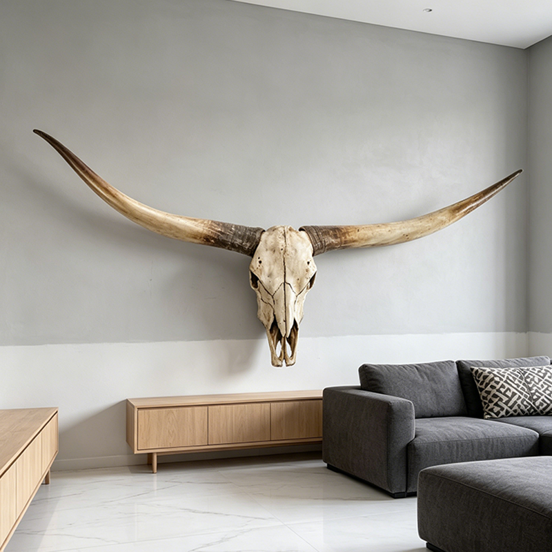 Large Resin Bull Head Statues  - Art Craft Bar บทวิจารณ์และราคา