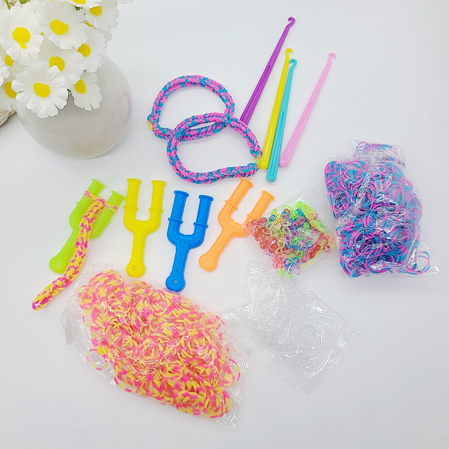 Friendship Bracelet Set, Inclu - Crochet Hook Set บทวิจารณ์และราคา