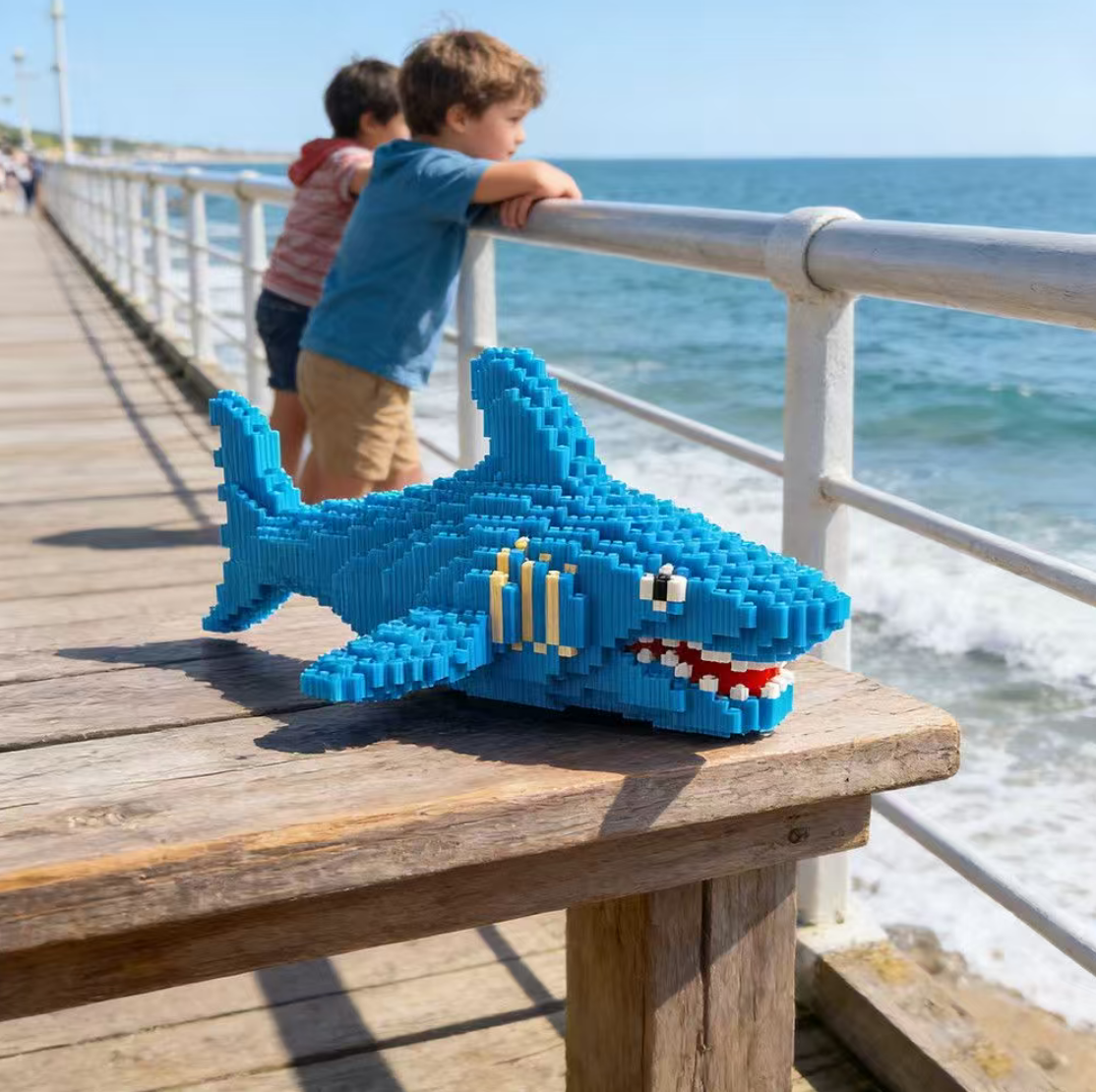 Shark Shaped Micro Particle Bu - Art Craft Bar บทวิจารณ์และราคา